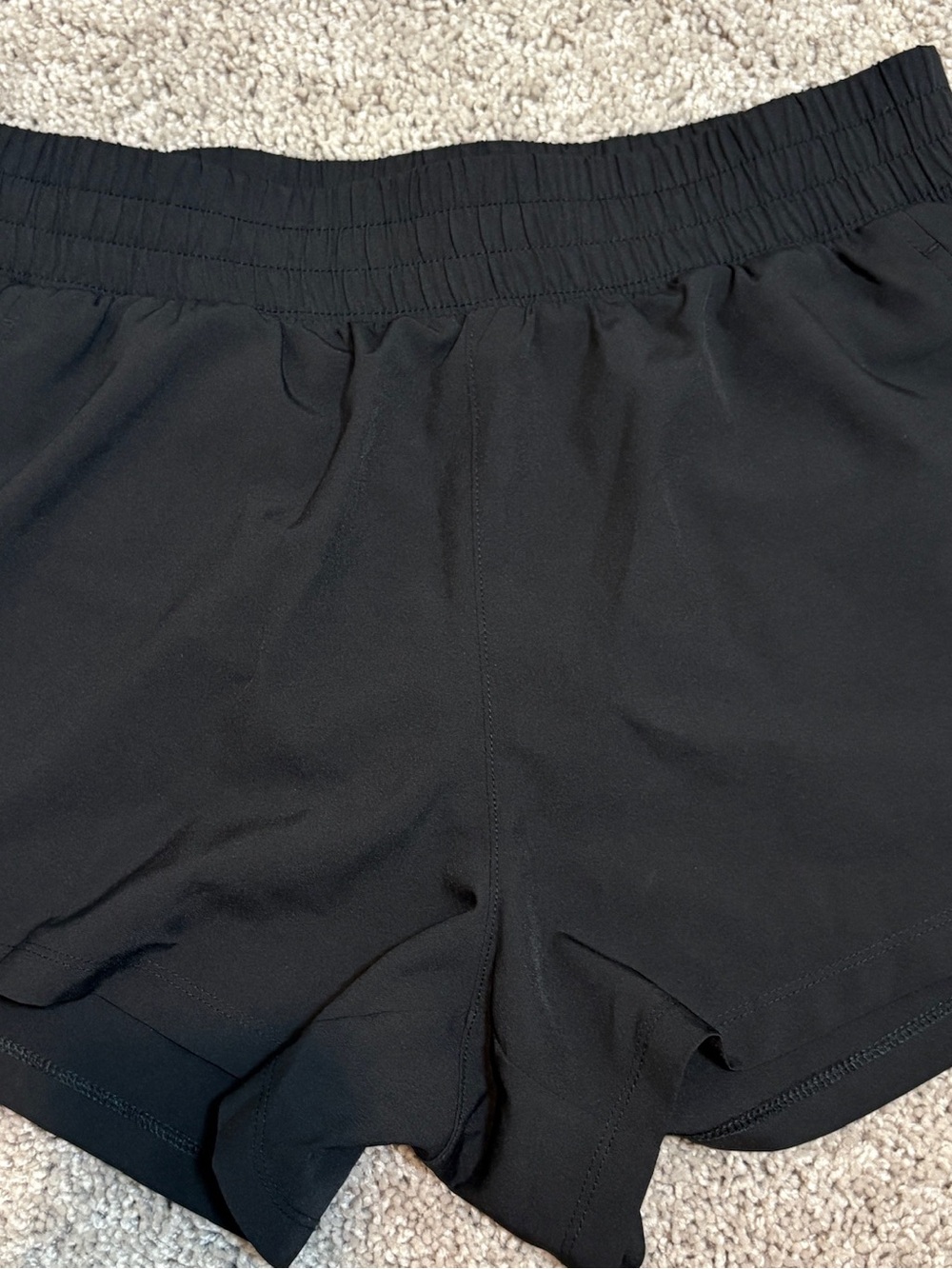 GAP Black GapFit Medium Athletic Shorts